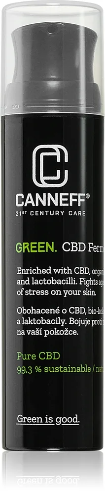 Canneff Green CBD Fermented ZEN Serum Ansiktsserum med effekt mot åldrande 30 ml