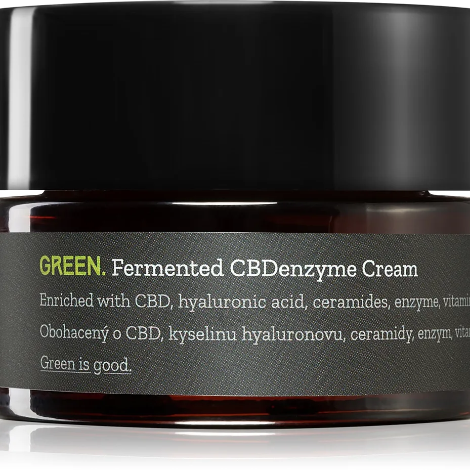 Canneff Green Fermented CBDenzyme Cream Intensiv foryngende fugtighedscreme med CBD 50 ml