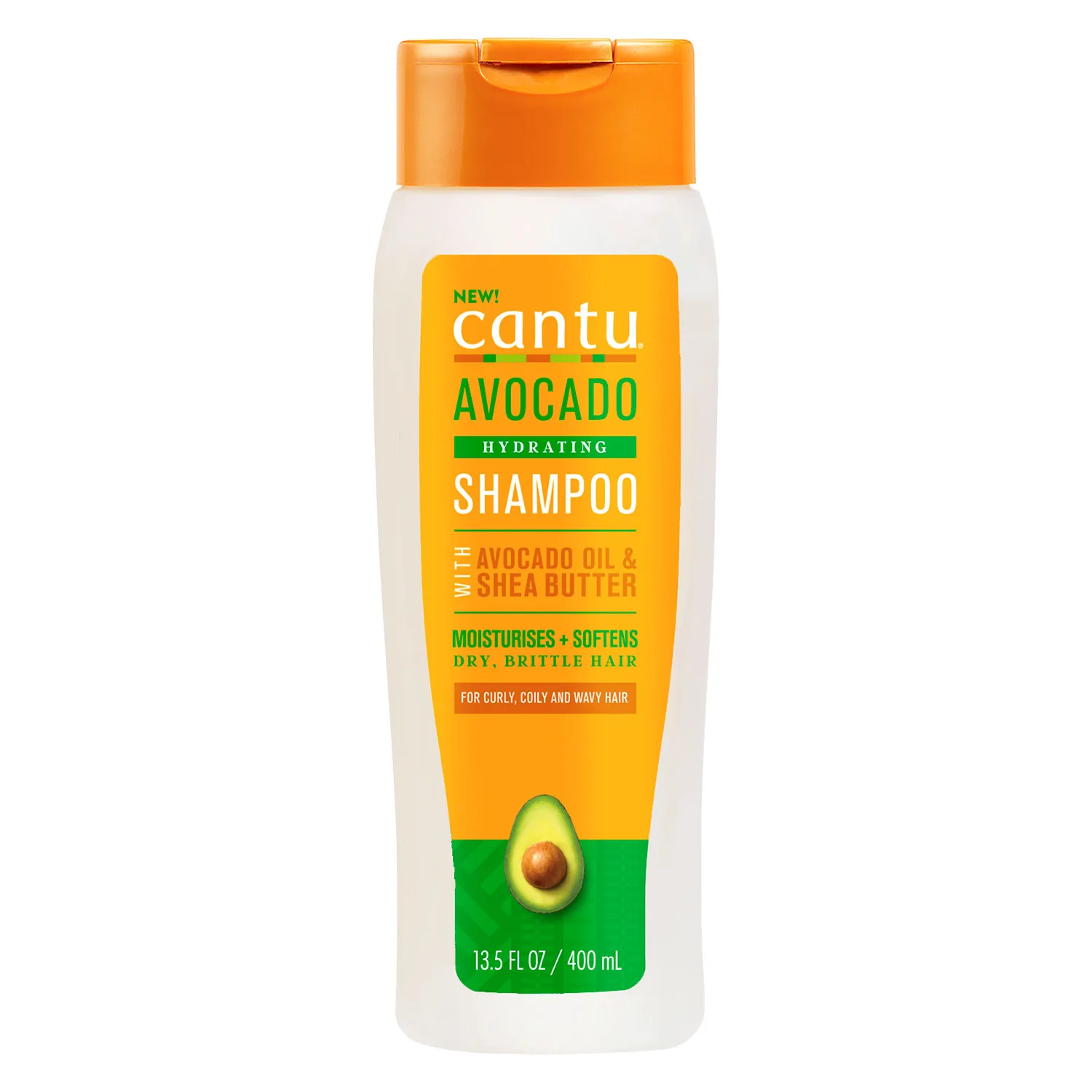 CANTU Avocado Shampoo Schampo för lockigt hår 400 ml