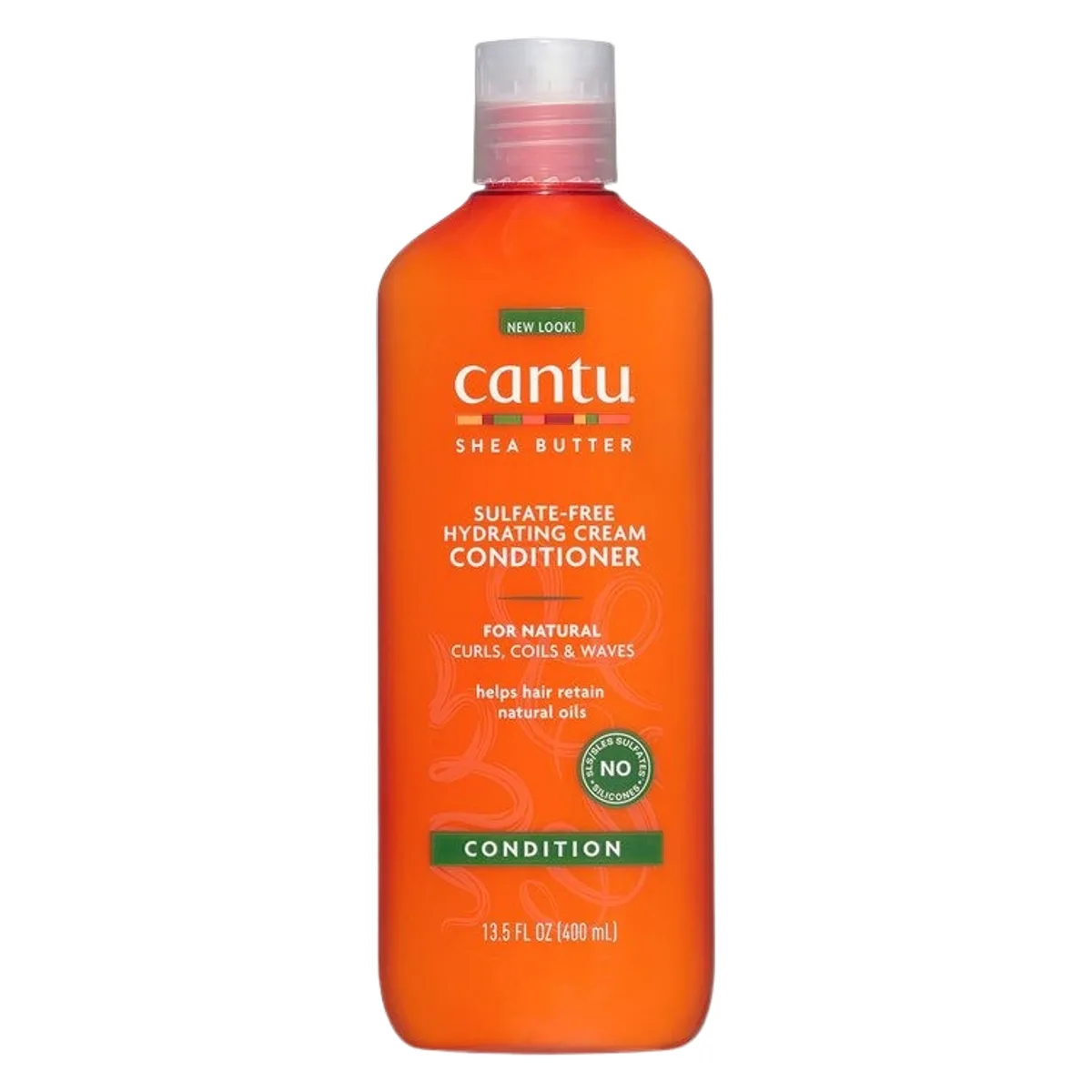 CANTU Shea Butter Hydrating Cream Conditioner Hårkrämsbalsam för intensiv återfuktning 400 ml