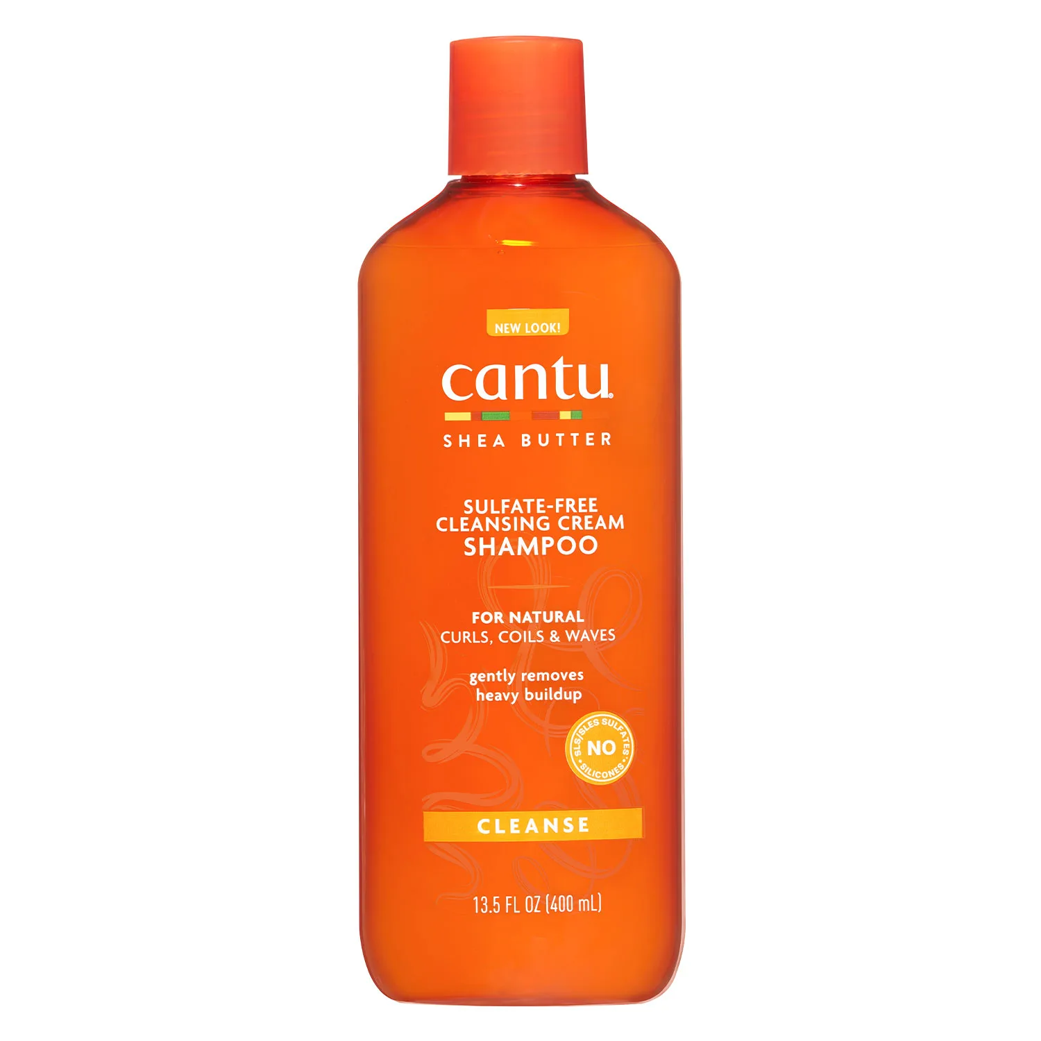 CANTU Shea Butter Shampoo Fuktgivande schampo för lockigt och vågigt hår 400 ml