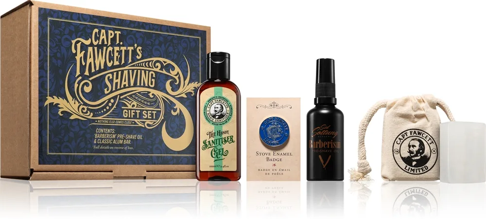 Captain Fawcett Barberism by Sid Sottung Gift Set Presentförpackning för män