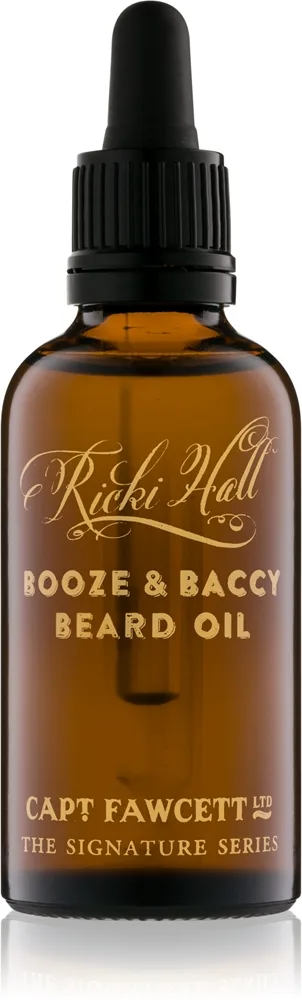 Captain Fawcett Ricki Hall's Booze & Baccy Beard Oil (50 ml)