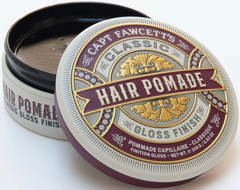 Captain Fawcett Classic Hair Pomade Gloss Finish hiuspomade miehille 100 g