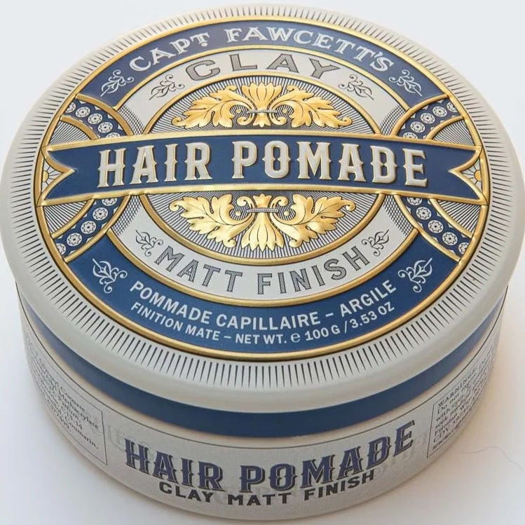 Captain Fawcett Clay Hair Pomade mattapinnan antava hiusrasva miehille 100 g