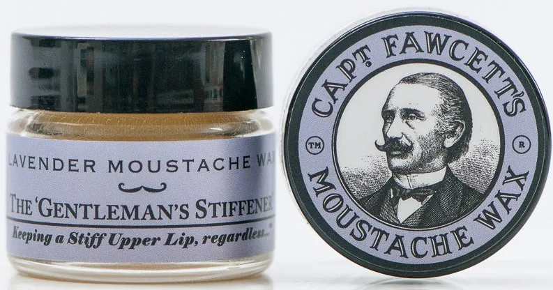 Captain Fawcett Mustache Wax Lavender