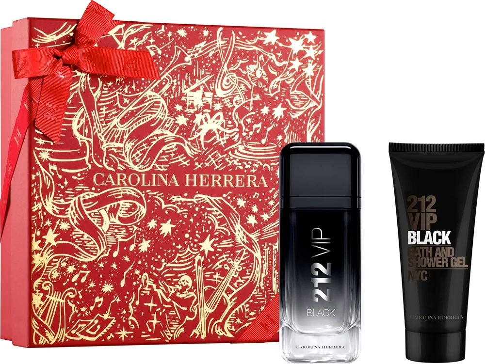 CAROLINA HERRERA 212 VIP Black Presentförpackning för män