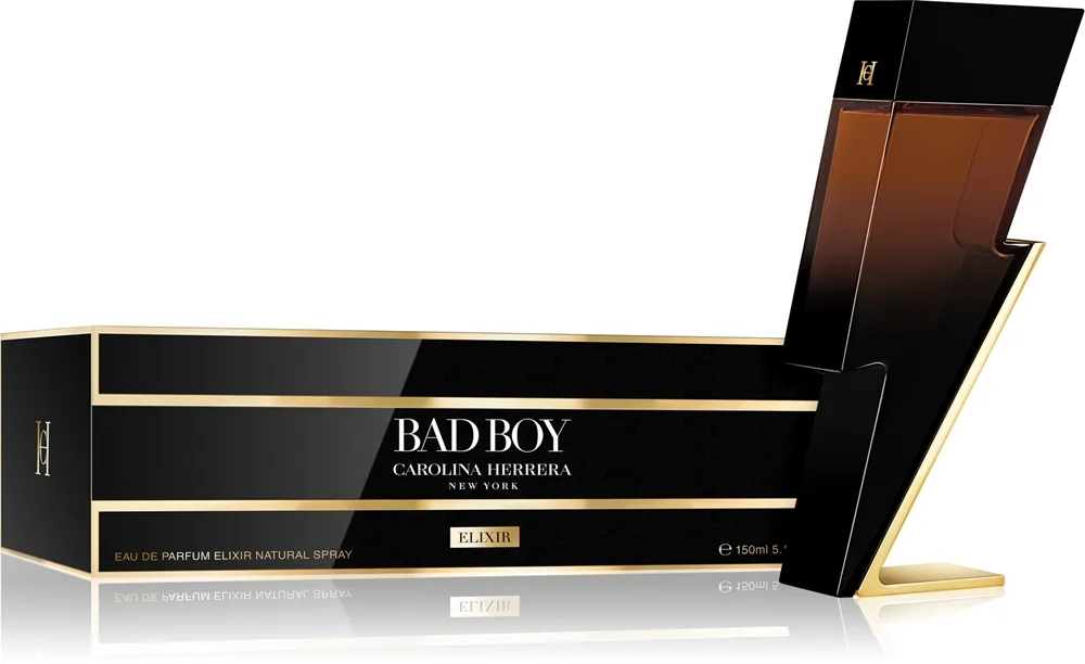 CAROLINA HERRERA Bad Boy Elixir Eau de Parfum miehille 150 ml