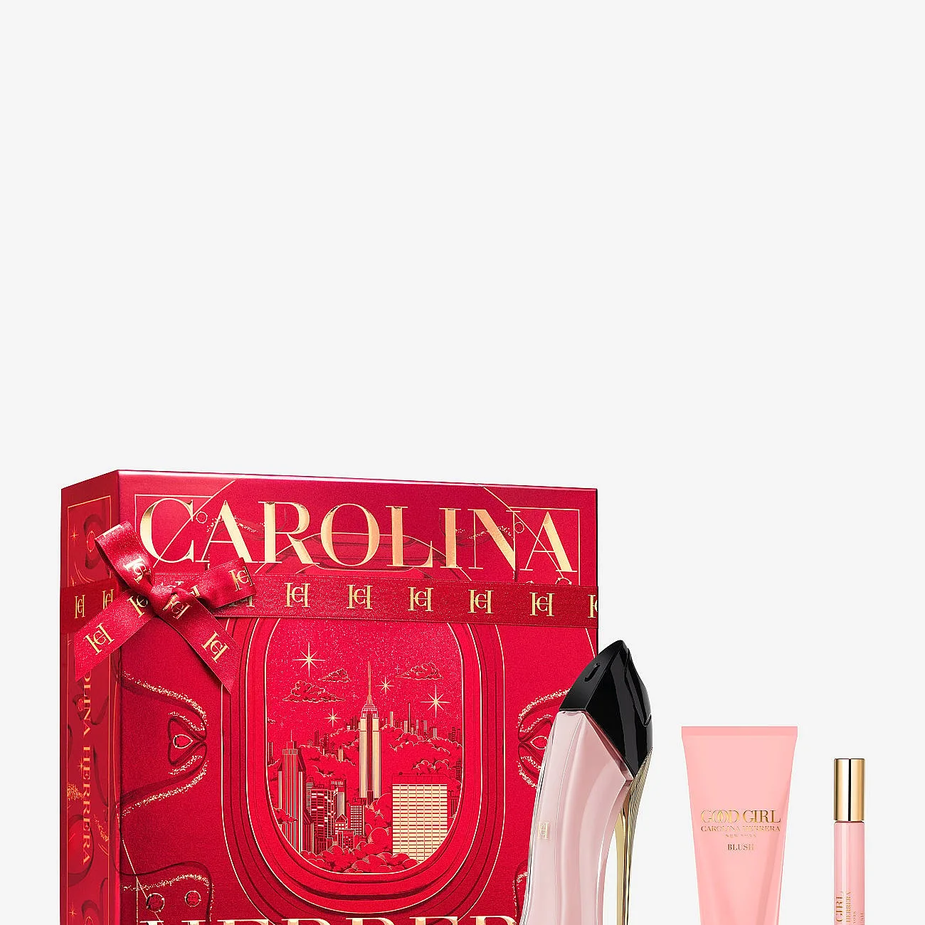 Carolina Herrera Set Good Girl Blush Eau De Parfum 50 Ml + Body Lotion 100 Ml + Eau De Parfum 10 Ml - Nude - 1 UNIT
