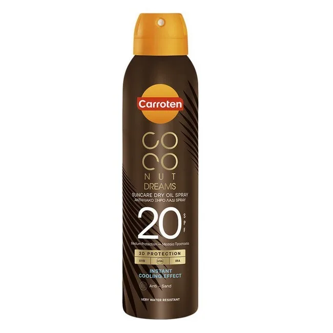 Carroten Suncare Dry Oil Spray SPF 20 (U) (F) 150 ml