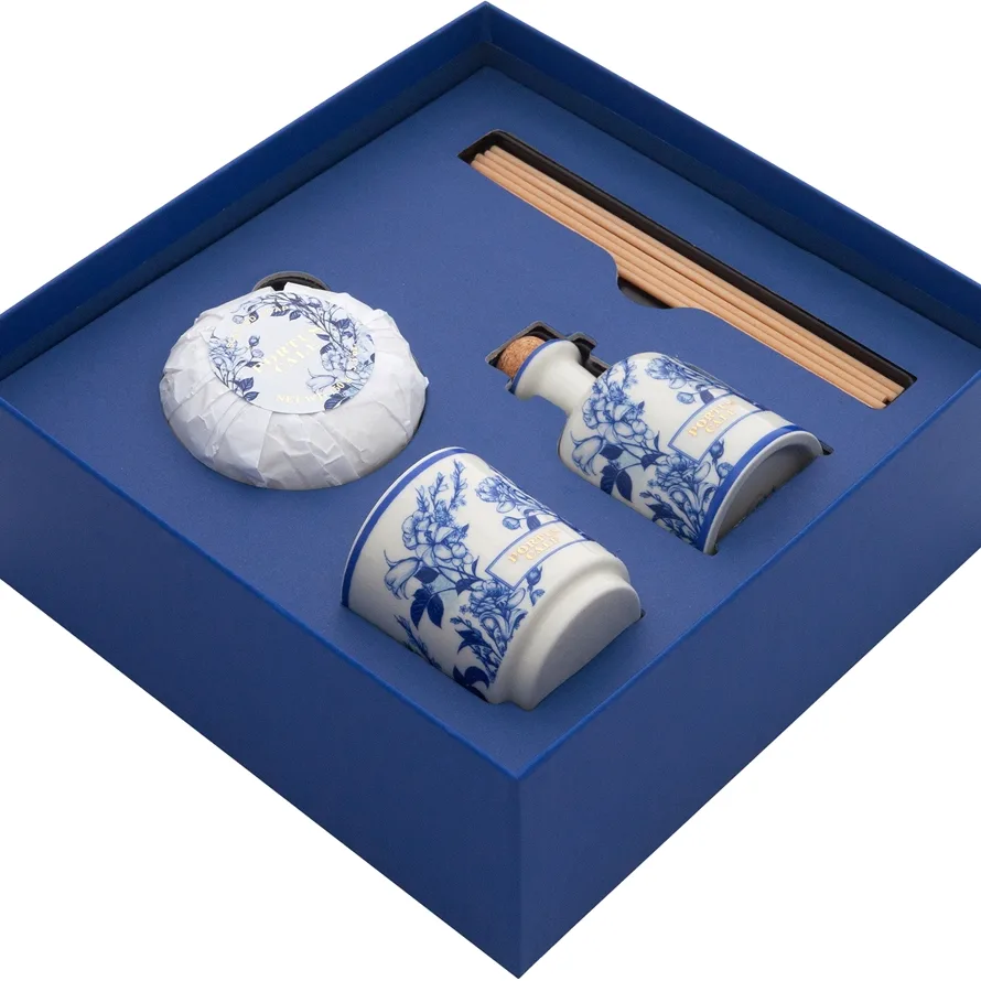 Castelbel Gold & Blue Merry & Bright Gift Box Presentförpackning