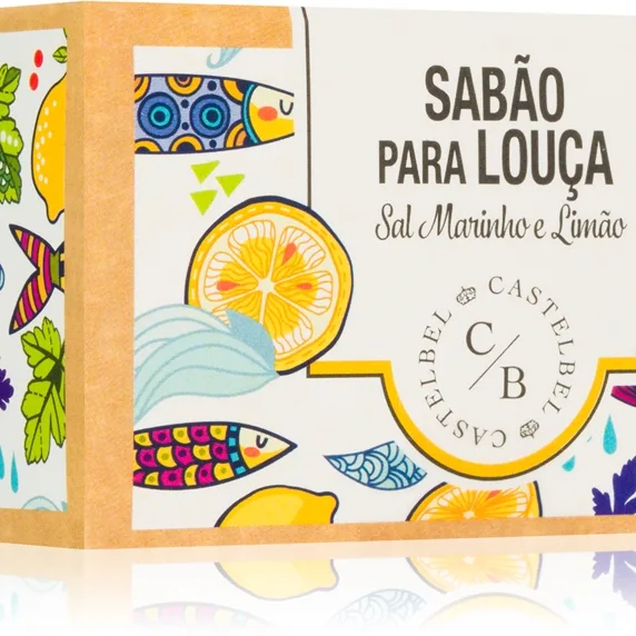 Castelbel Sardine Sea Salt & Lemon diskmedel 150 g