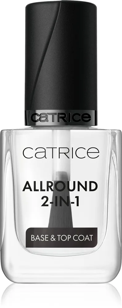 Catrice Allround 2-in-1 Base- og topcoats 2-i-1 Transparent 10.5 ml