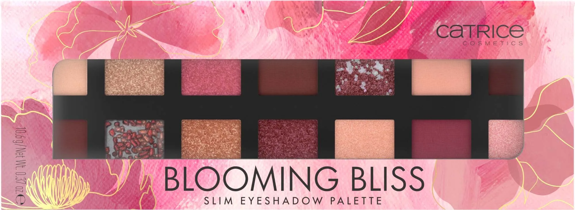 Catrice Blooming Bliss Slim Eyeshadow Palette 020 Colors of Bloom