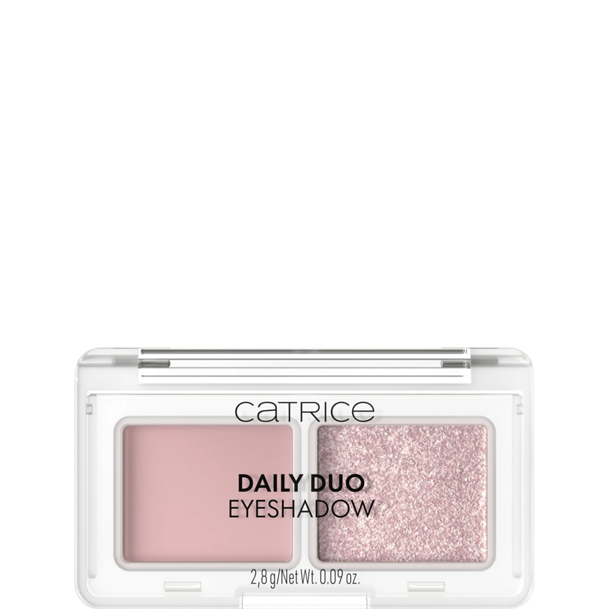 Catrice Daily Duo Eyeshadow Duo ögonskugga Skugga 020 On The Go Rosé 2.8 g