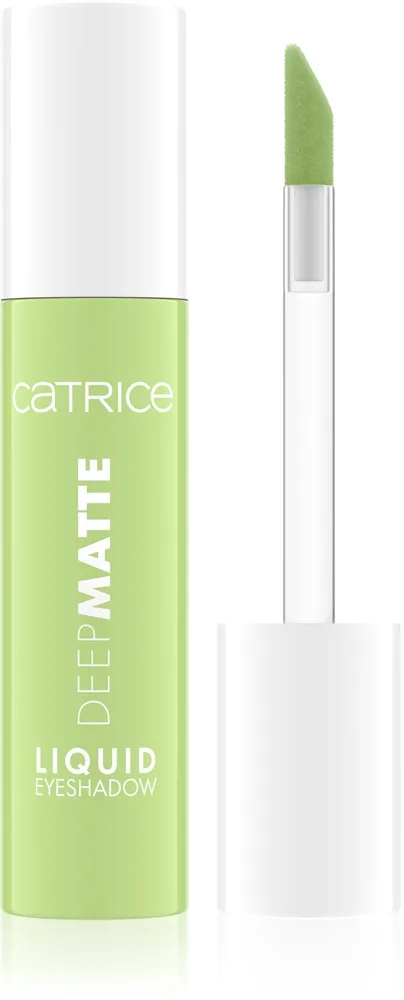 Catrice Deep Matte nestemäinen luomiväri sävy 040 Lime Light 4 ml