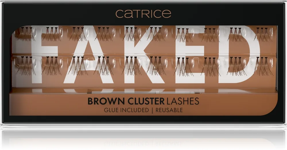 CATRICE Faked Brown Cluster Lashes Ripset