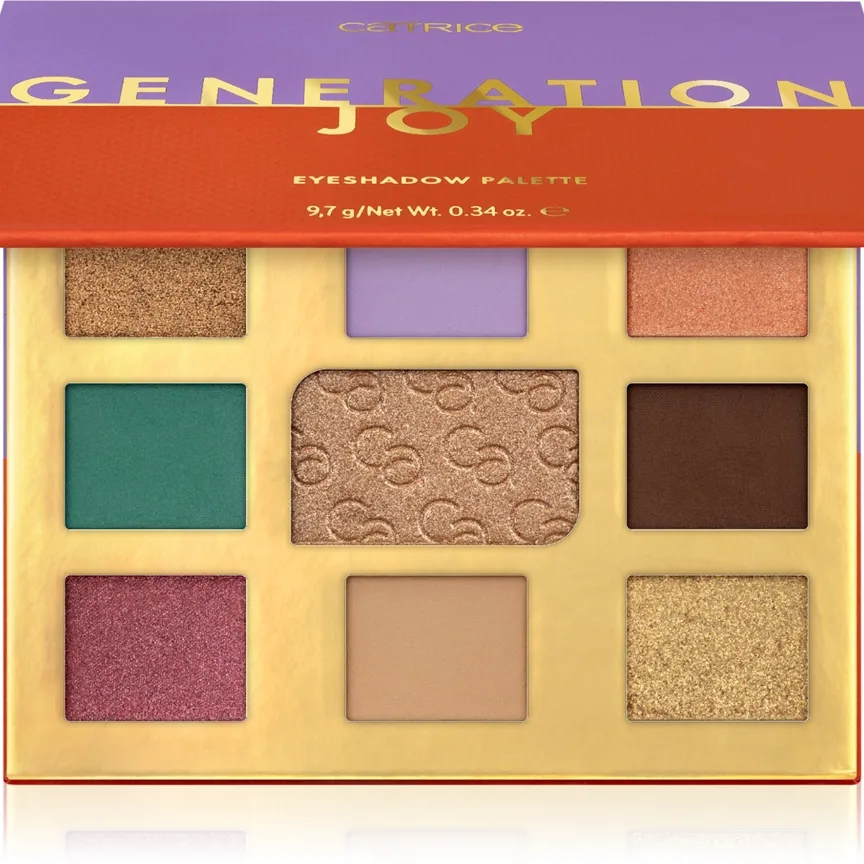Catrice GENERATION JOY luomiväripaletti sävy C01 Show It Off 9.7 g