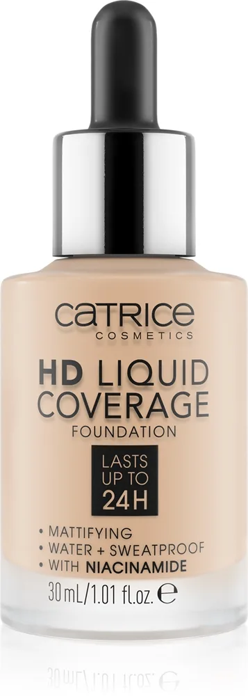 Catrice HD Liquid Coverage Foundation Skygge 010 Light Beige 30 ml