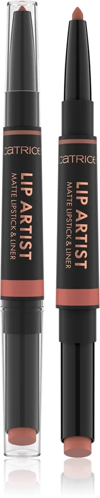 CATRICE Lip Artist Matte Lipstick og liner Læbestift