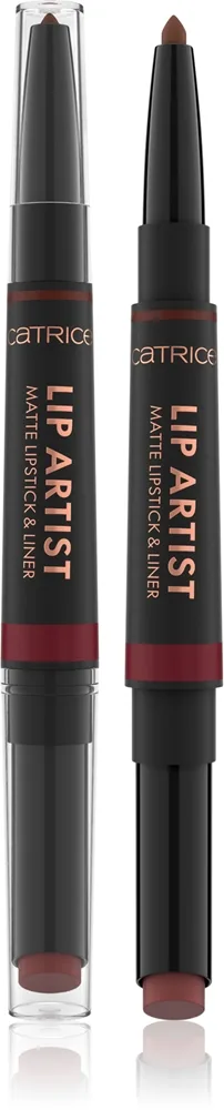 CATRICE Lip Artist Matte Lipstick og liner Læbestift