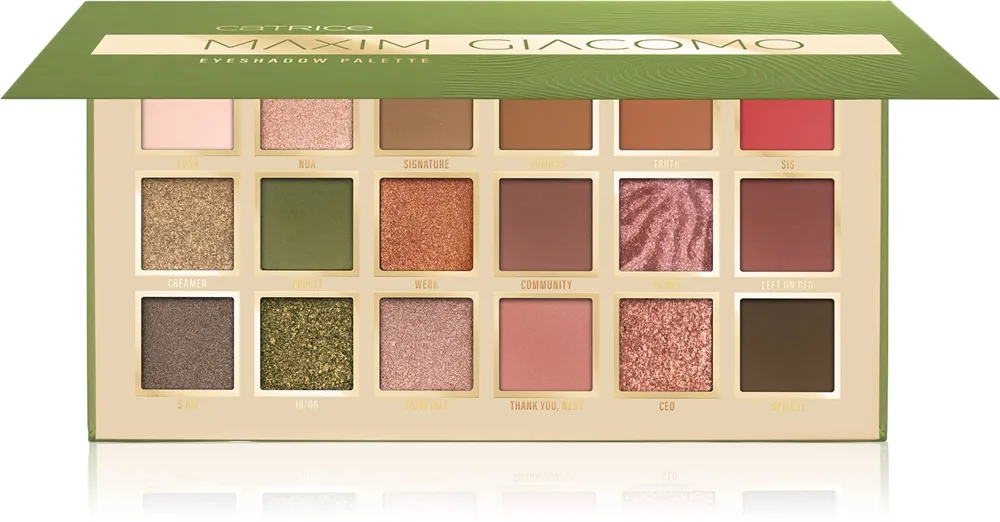 Catrice Maxim Giacomo In Colours Palett för ögonskugga 18 g