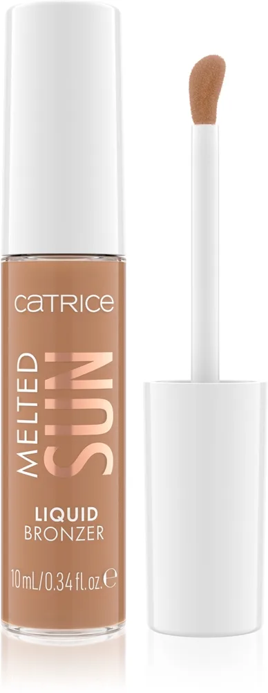 Catrice Melted Sun Flydende bronzer med mat effekt Skygge 015 Sunkissed 10 ml