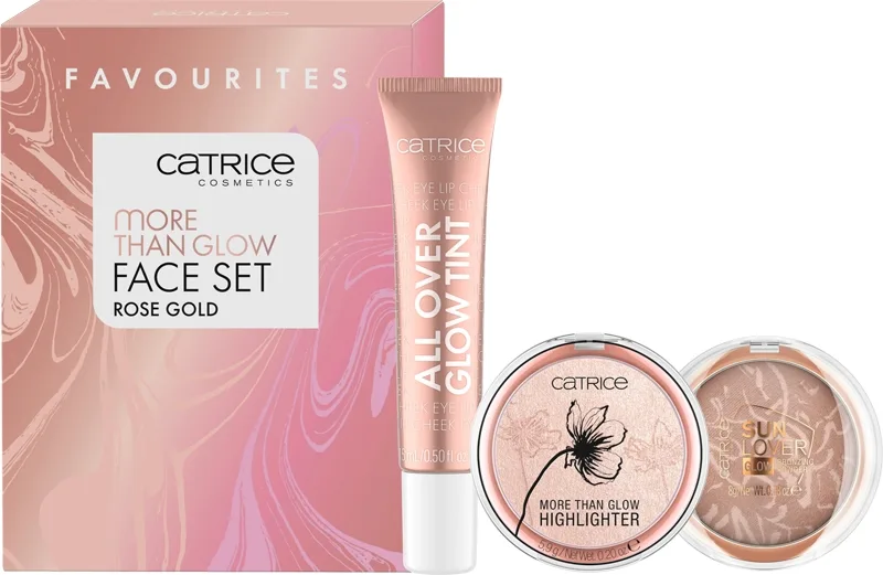 Catrice More Than Glow Face Set makeupkit Skugga Gold