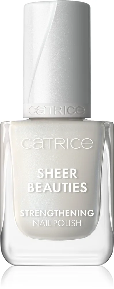Catrice Sheer Beauties Strengthening Nail Polish Forstærkende neglelak Skygge 010 Milky Not Guilty 10.5 ml