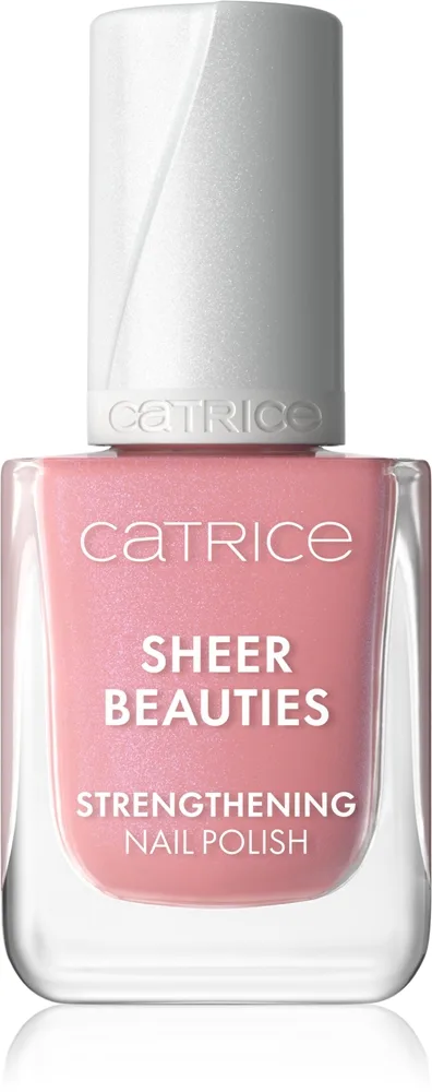 Catrice Sheer Beauties Strengthening Nail Polish Forstærkende neglelak Skygge 050 Peonies, Please! 10.5 ml
