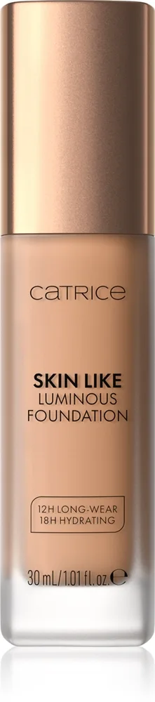 Catrice Skin Like Luminous Foundation Illuminerande flytande foundation med återfuktande effekt Skugga 045N 30 ml