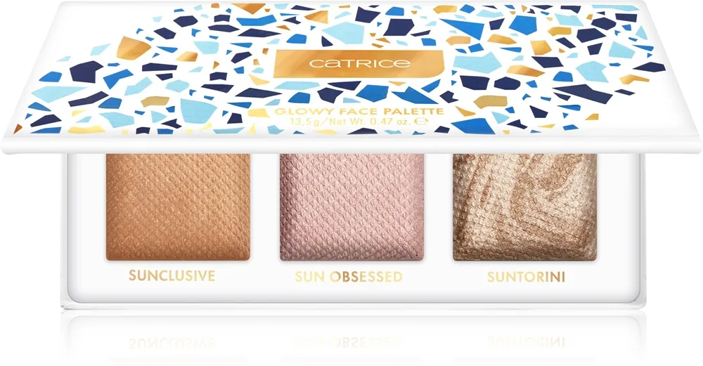 Catrice SUMMER OBSESSED varjostuspaletti sävy C01 Seaside Glow 13 ml
