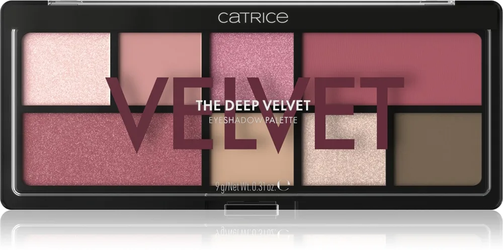 Catrice The Deep Velvet Palett för ögonskugga 9 g