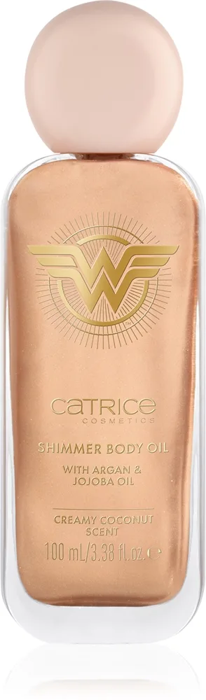 Catrice Wonder Woman Skimrande olja för kropp Skugga 010 Goddess 100 ml