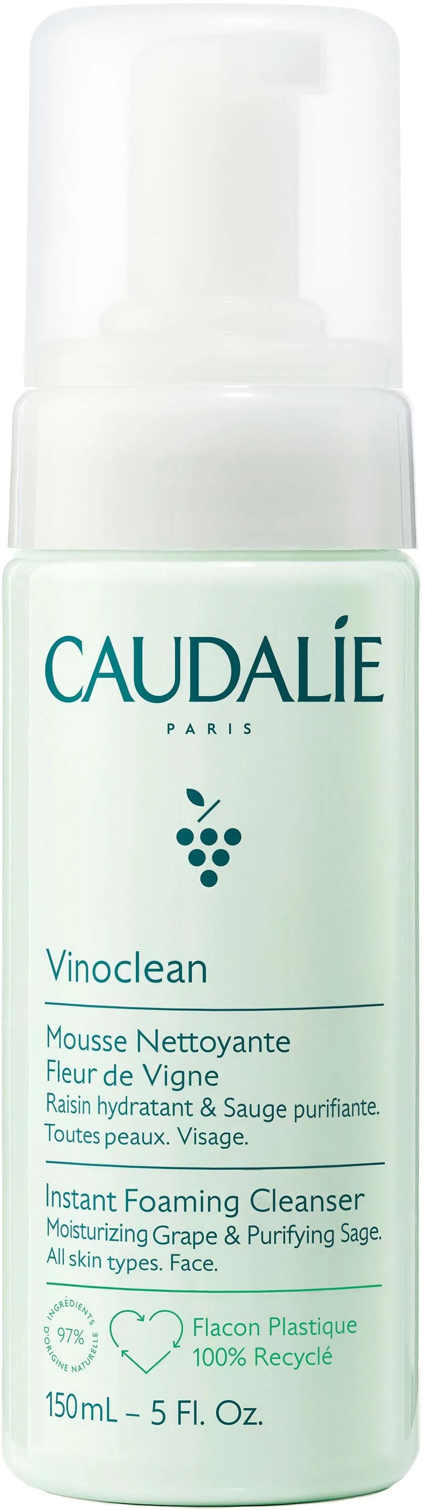 Caudalie Cadualie Vinoclean Daily Foaming Cleanser 150 ml
