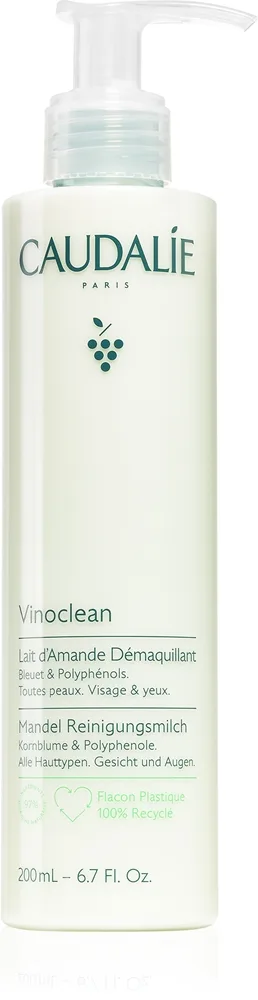Caudalie Vinoclean Rengöringsmjölk för ansikte och ögon 400 ml