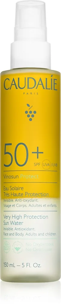 Caudalíe Vinosun Very High Protection Sun Water SPF 50+ 150 ml