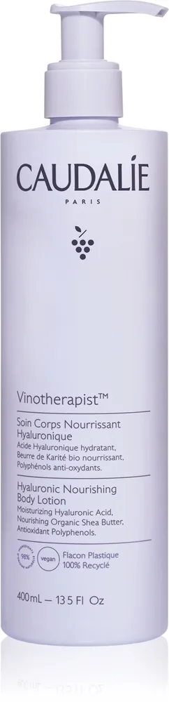Caudalie Vinotherapist Hyaluronic Nourishing Body Lotion Fugtende bodylotion 400 ml