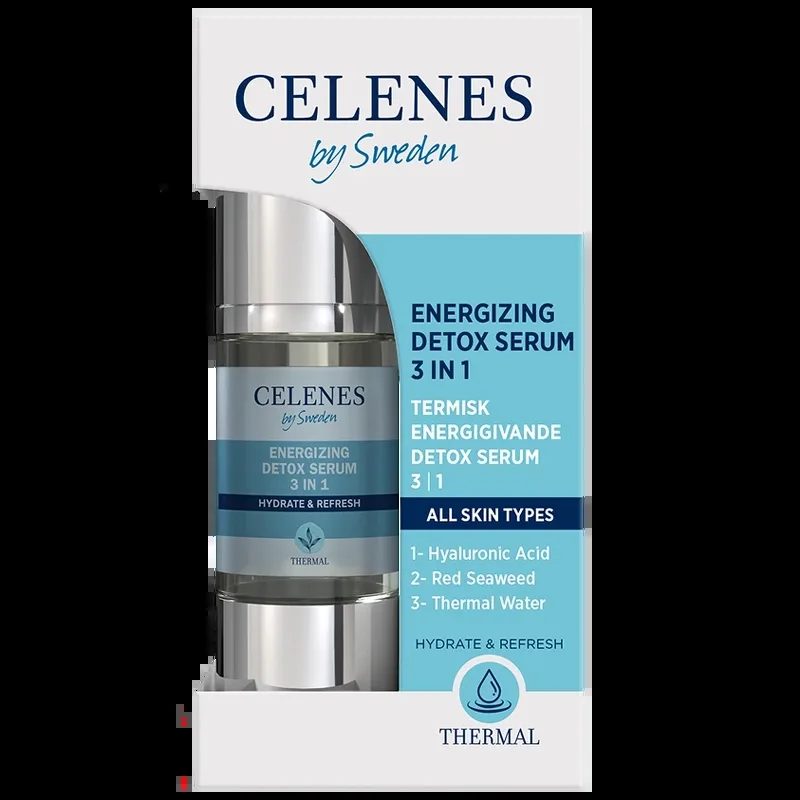 Celenes Thermal Energizing Detox Serum 3 In 1 - 30 ml