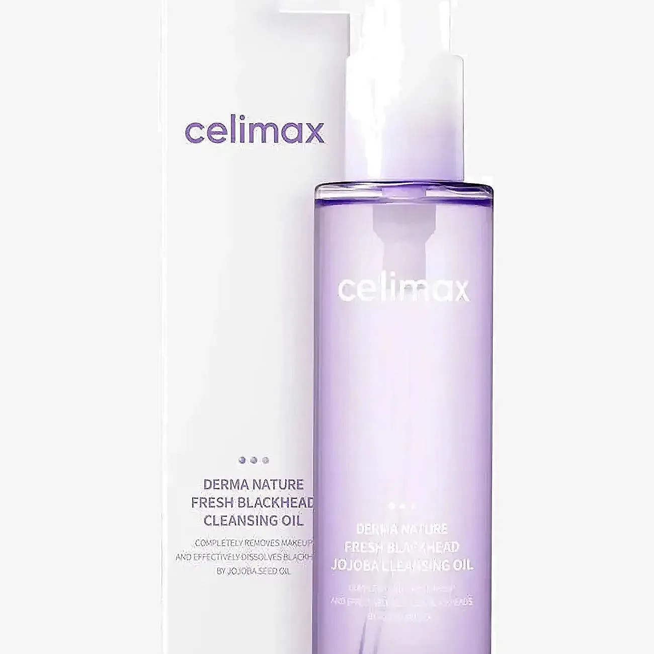 celimax Derma Nature Jojoba Rengöringsolja sminkborttagare Mot pormaskar 150 ml