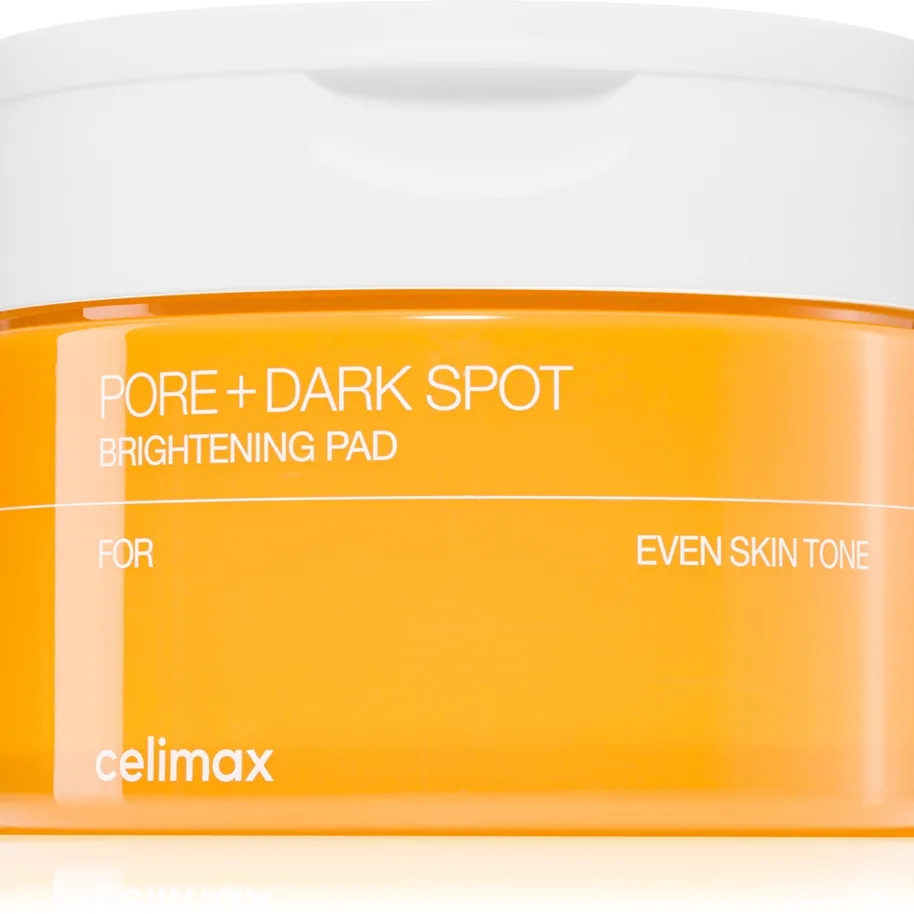 celimax Pore+Dark Spot Brightening Pad tonande pads för lyster och återfuktning 80 st.