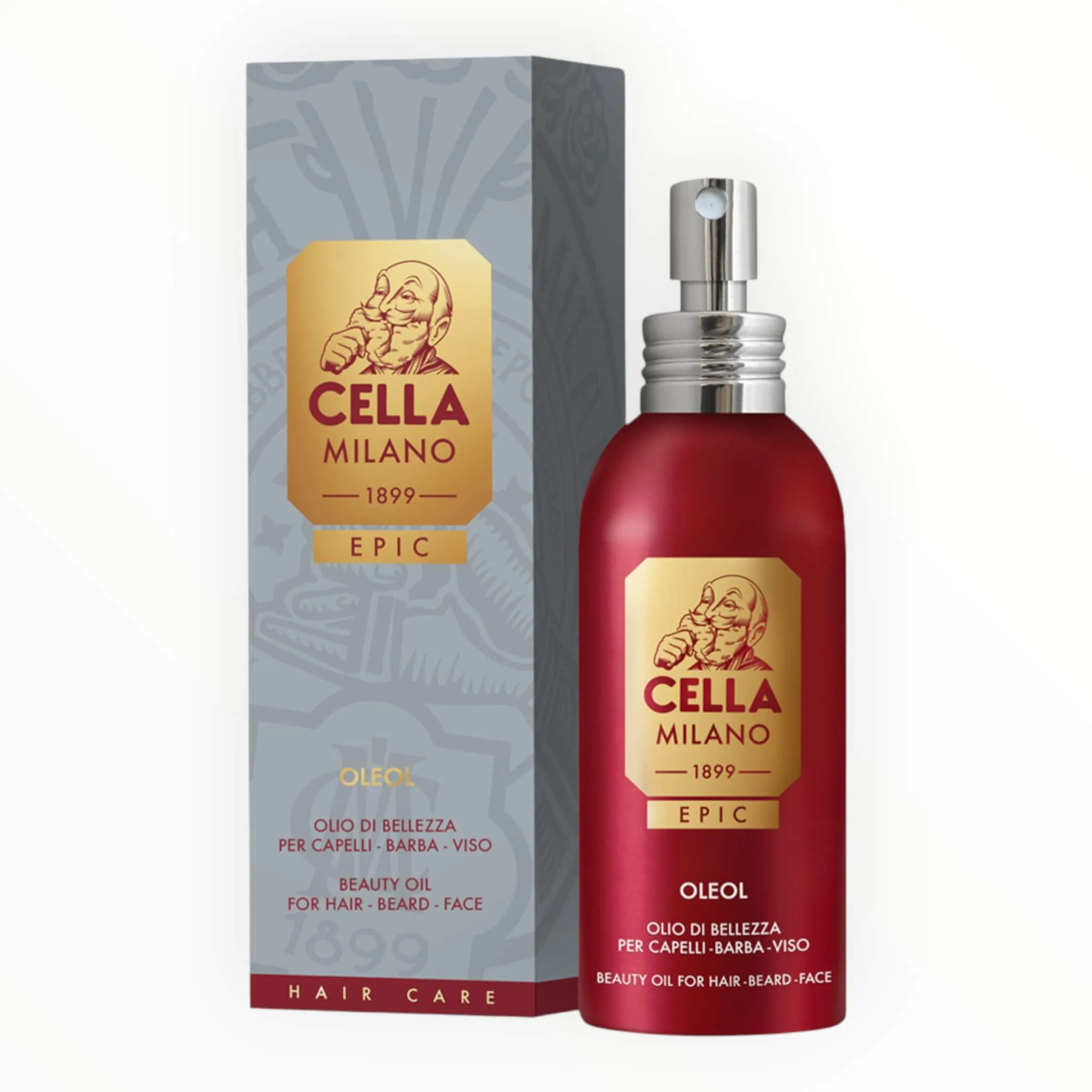 Cella Milano Epic Beauty Oil - Hair, Beard & Face, 50 ml.
