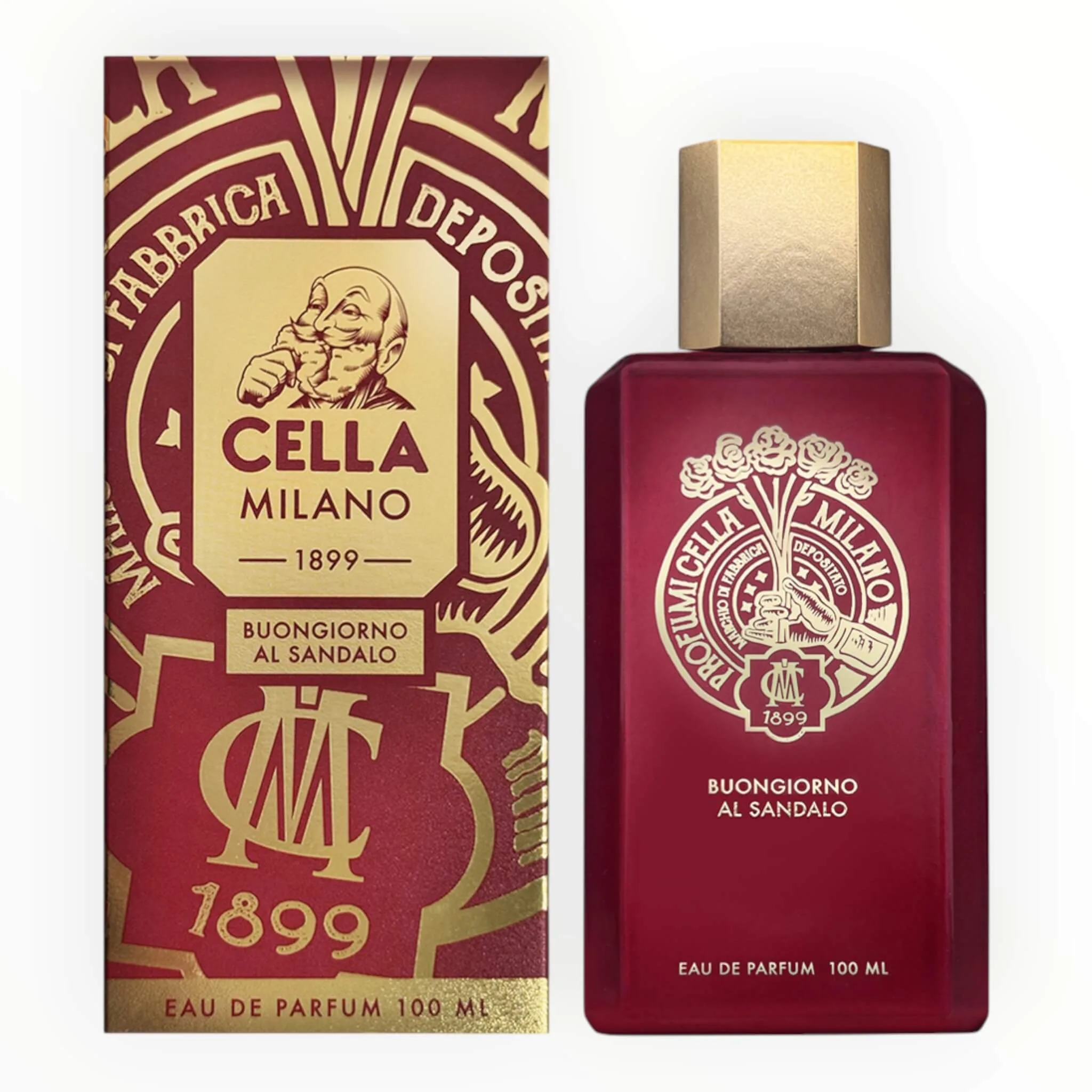 Cella Milano Epic Eau de Parfum, Buongiorno al Sandalo, 100 ml.