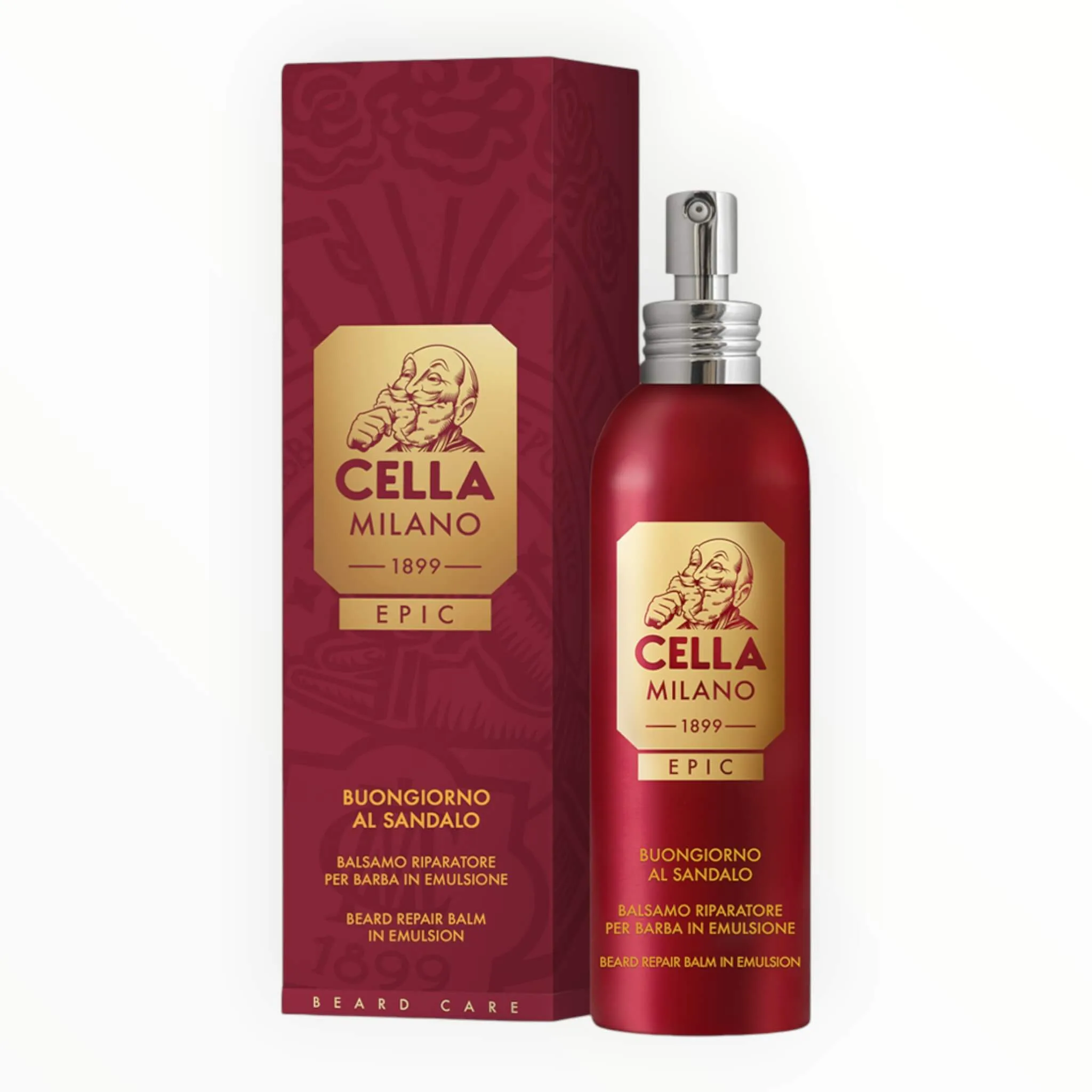 Cella Milano Epic Skægbalm, Buongiorno al Sandalo, 100 ml.