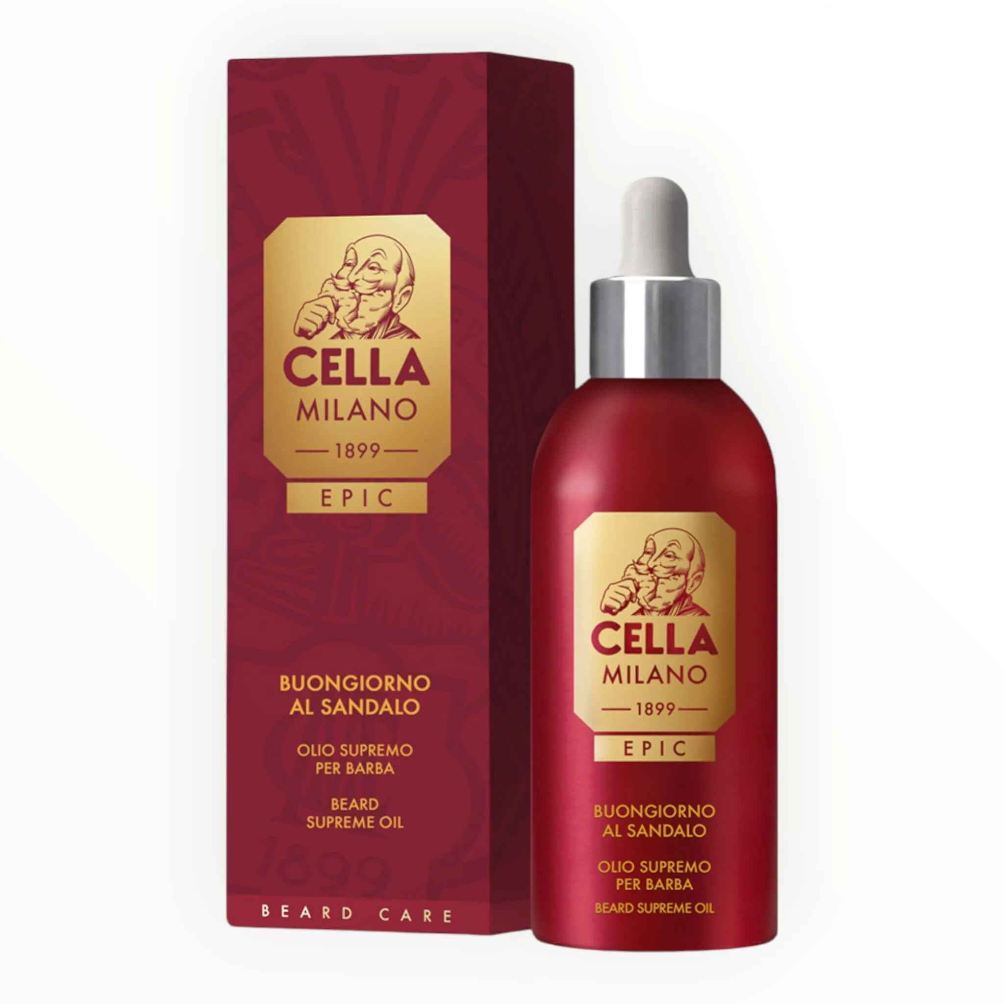 Cella Milano Epic Skægolie, Buongiorno al Sandalo, 50 ml.
