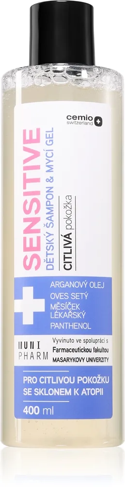Cemio Sensitive shampoo ja suihkugeeli lapsille 400 ml