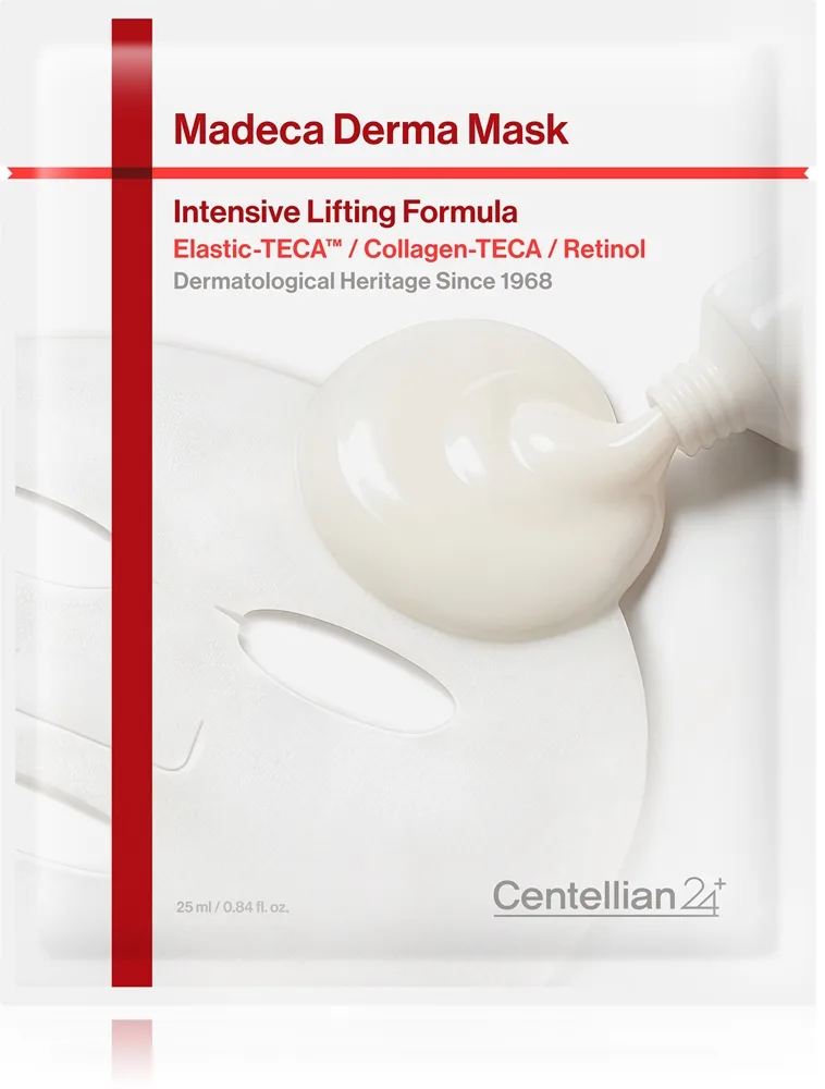 Centellian24 Madeca Derrma Mask - Intensive Lifting Formula Lyftande dukmask med lugnande egenskaper 25 ml