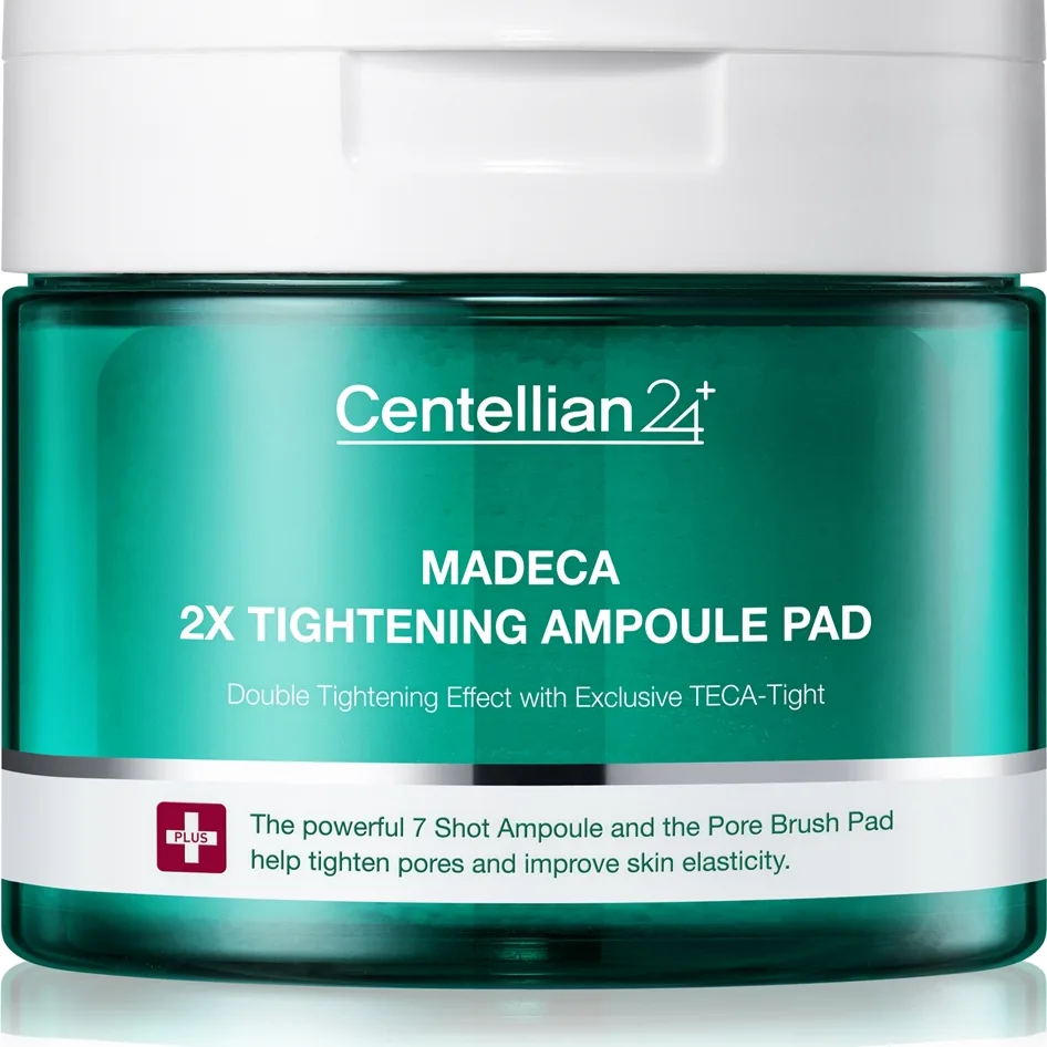 Centellian24 Madeca Double Tightening Ampoule Pad tonande pads På förstorade porer och rynkor 60 st.