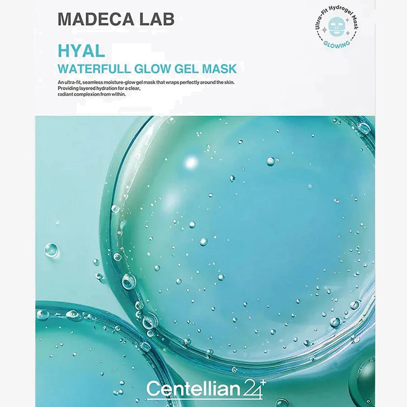 Centellian24 Madeca Lab Hyal Waterfull Glow Gel Mask - Nude - 1 EA