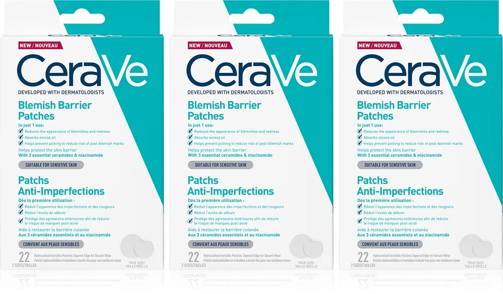 CeraVe Blemish Control Barrier Patches Set för problematisk hud, akne